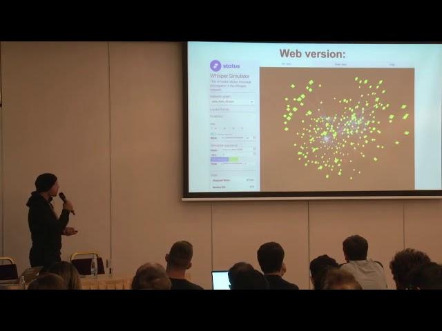 Ivan Danyliuk - P2P Network WebGL Simulation, DevCon 4 Status, Prague