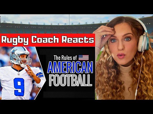 Rugby Coach Reacts to American Football Rules Explained