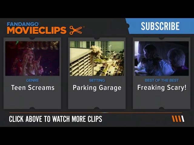 Cursed (2005) - Wolf in Parking Garage Reversed for Reverse Clips