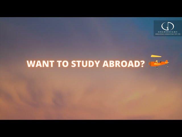 Grad-Dreams - Best Study Abroad Consultants  - Free Expert Guidance - Study Abroad Online Counseling