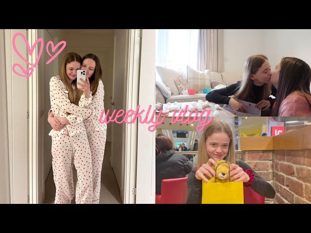 Valentines Day, Jellycat Shopping and Rainbows | Our Last Weekly Vlog Together