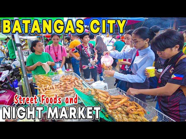 BATANGAS NIGHT MARKET | Walking Tour in Old Municipal Public Market of BATANGAS CITY |