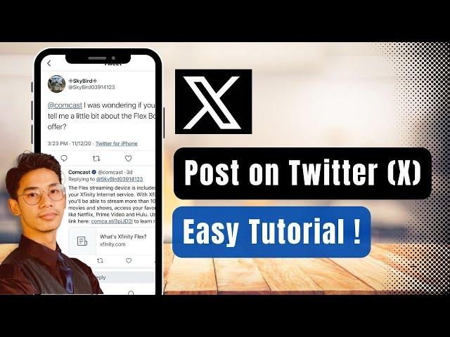 How to Post on Twitter - Post on X App !