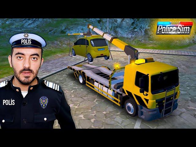 Hatalı Park Eden Arabaları Çektiriyorum !!! Police Simulator 2022