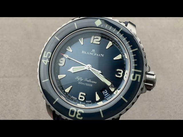 2024 Blancpain Fifty Fathoms Automatique 42.3mm (5010-12B40-O64B) Blancpain Watch Review