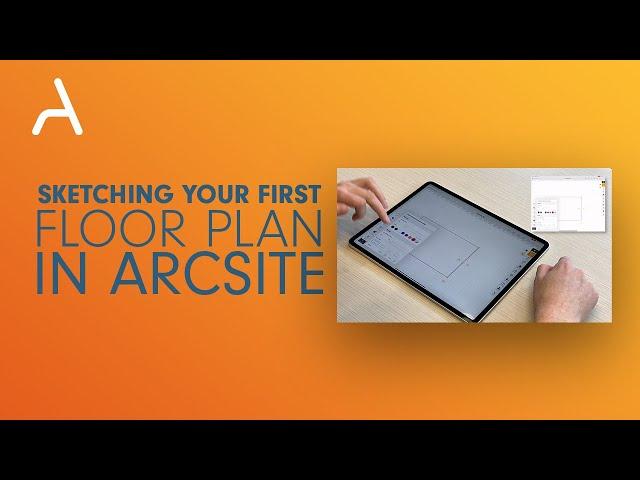 How to Sketch Your First Plan in ArcSite - Easy CAD Drawing