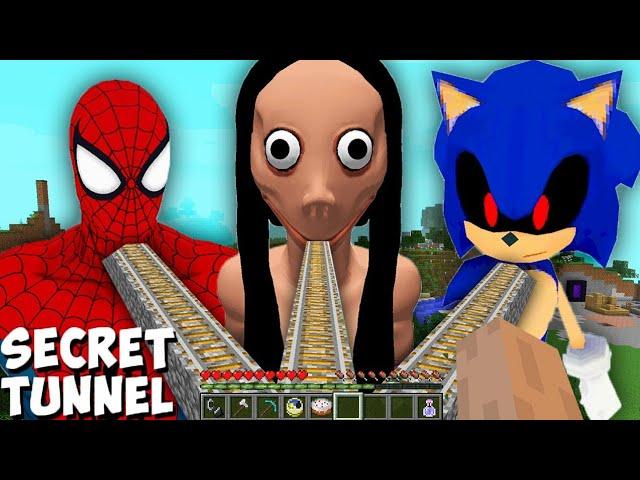 I FOUND HORROR SECRET TUNNELS IN MINCRAFT | MINCRAFT HORROR | RICH MINER 2.0 |