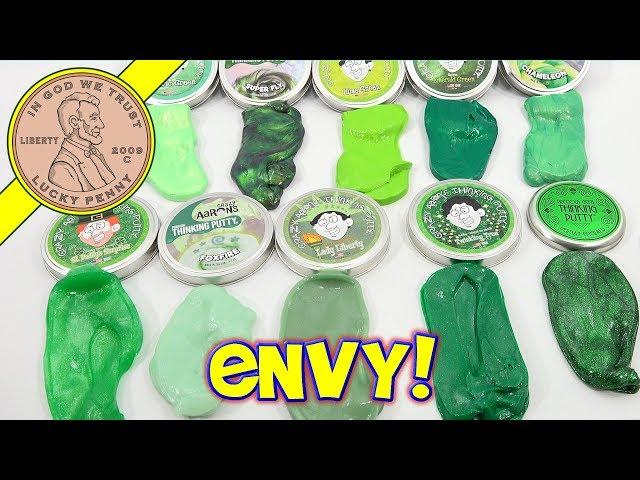HUGE Collection Green Crazy Aaron's Putty Review