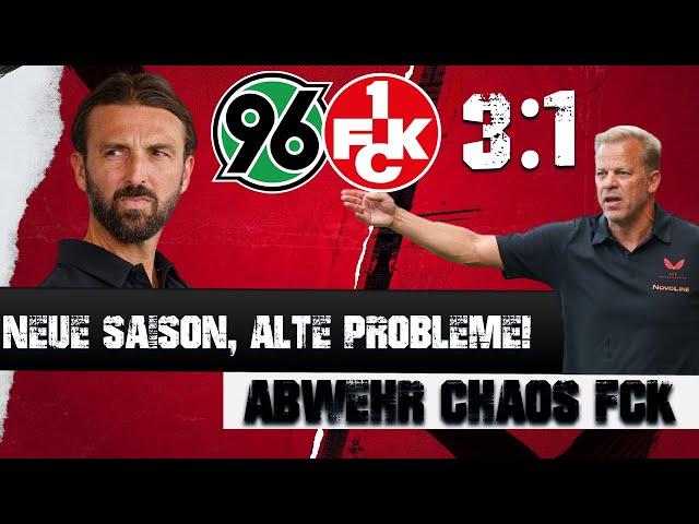 Verfall in alte Muster! Lautern in Hannover chancenlos! | #Betze Nachbericht zum 5. Spieltag #H96FCK