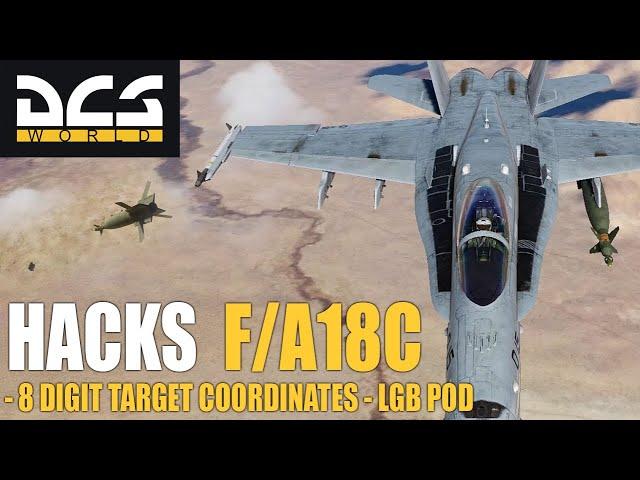 DCS Hacks - 8 Digit Target Coordinates- LGB POD