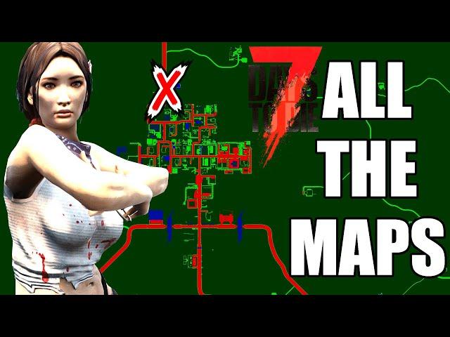 ALL available maps on 7 Days to Die Console Xbox / PS5