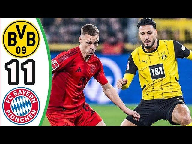 Highlights | Bayern Munich VS Borussia Dortmund 4-0 | Bundesliga 2024/25 | Harry Kane