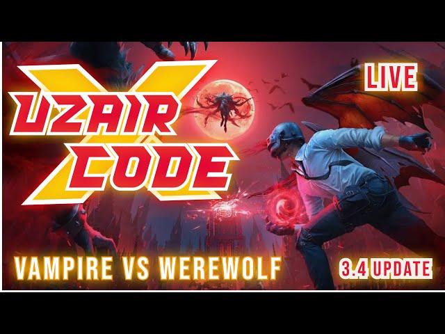 UZAIR X CODE Live Stream |ROAD TO CONQUEROR PUBG Mobile 3.4 UPDATE BLOODMOON AWAKENING 