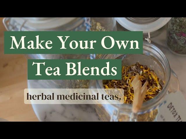 4 Healing Herbal Tea Blends You Can Make At Home