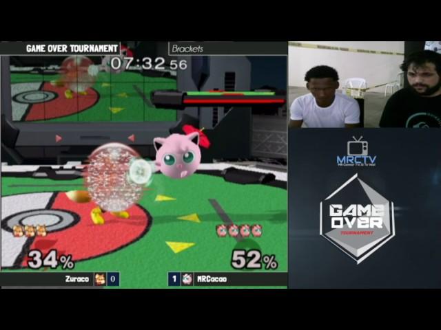 Zuraco (Fox) VS MR Cacao (Puff)  - SSBM -TOP 8 - Game Over 2017