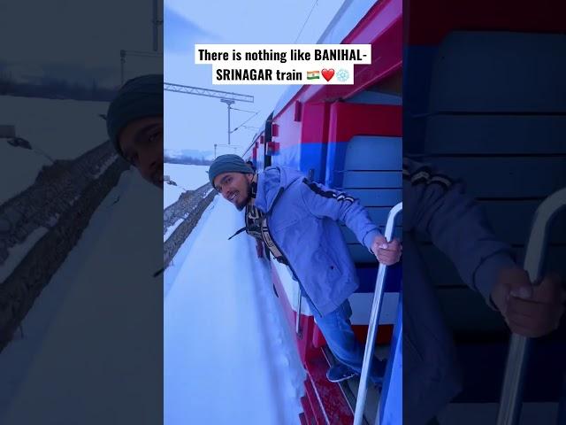 world's most beautiful train journey|kashmir train |Banihal train #shorts