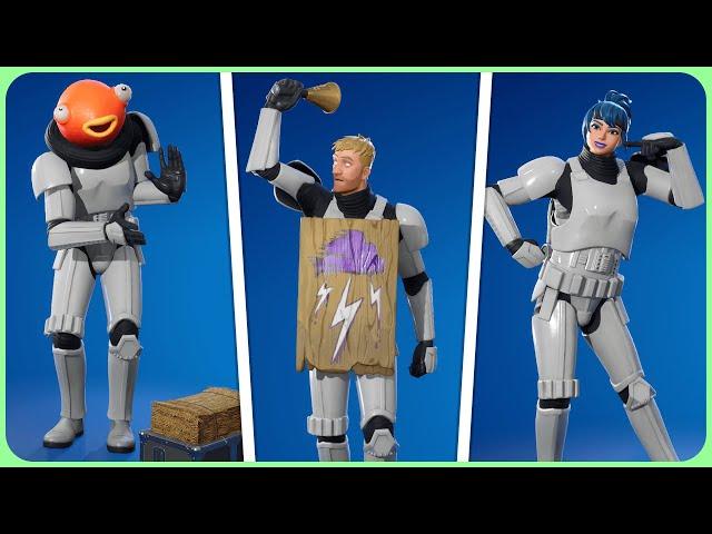 ALL Cosmetics Added In Today's Fortnite Update! (Storm Trooper NPCs!)