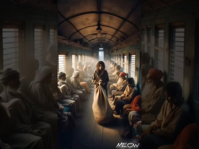 Kitten Help the Puppy From the Train Fall #animation #ai #story #shorts #cat