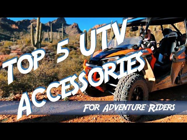 Must Have UTV Accessories - Top 5