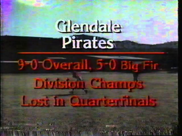 1993 Glendale High School Football KDRV preview