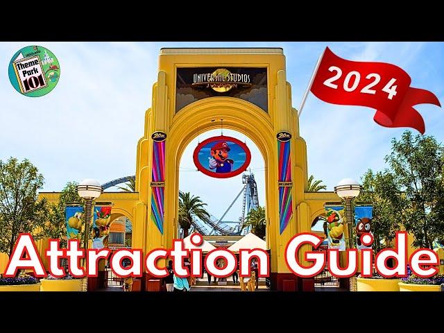 Universal Studios Japan ATTRACTION GUIDE - 2024 - All Rides & Shows - Osaka, Japan