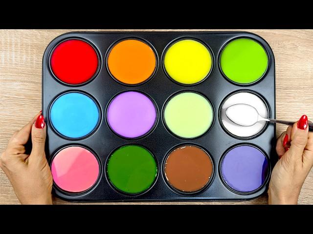 12 Colors Made from Just 3 Primary Colors |  Acrylic Color Mixing Tutorial