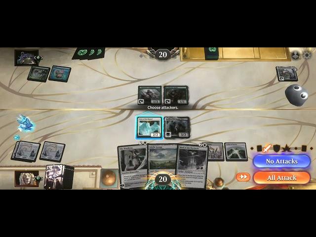 Ep133: Annoying mono White heal/token vs Simic counters. Ranked historic MTG Arena.