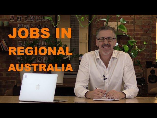 Jobs in Regional Australia