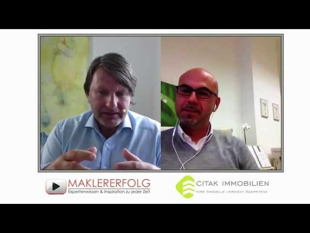 Interview mit Hakan Citak von Citak Immobilien und Maklererfolg