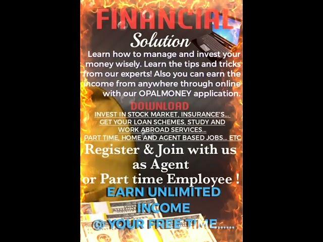 Register & Earn with us #Download the Application - opalmoney#