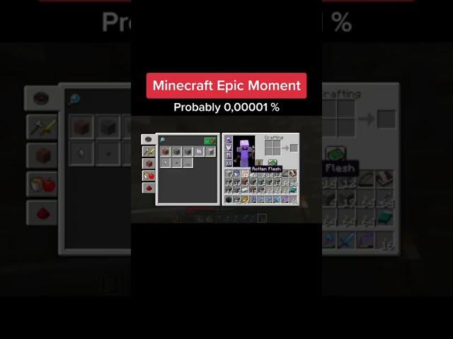 Minecraft Epic Moment #shorts