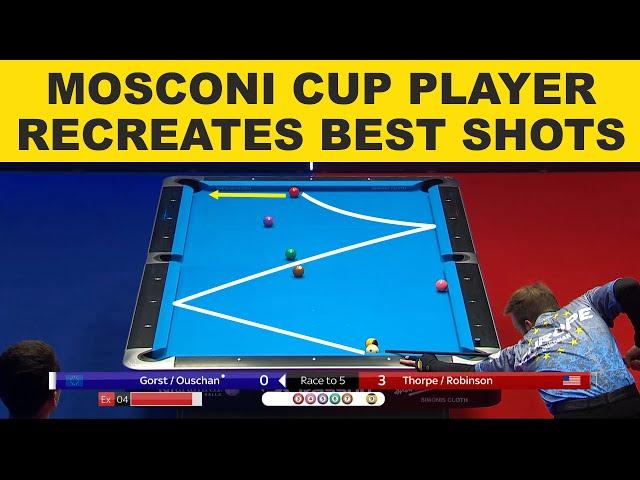 TOP 22 SHOTS Mosconi Cup 2020 | Recreated With Fedor Gorst