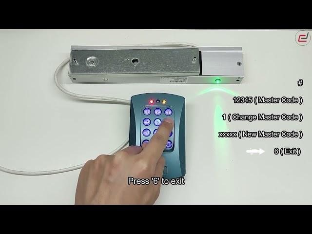 V2000 Change Master Code