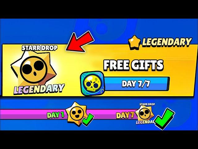 AMAZING STARR DROP GIFTS!!!!- brawl Stars rewards