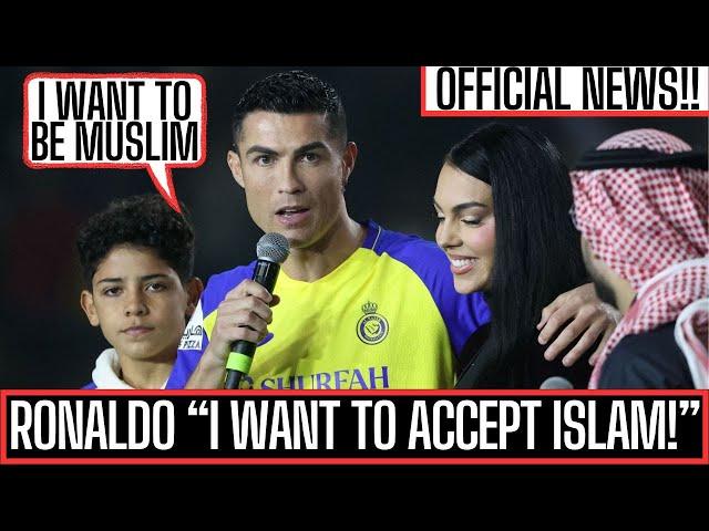 RONALDO ABOUT TO ACCEPT ISLAM!! - BREAKING NEWS