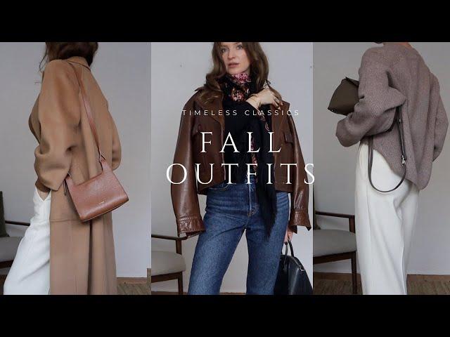 Fall & Winter Outfit Ideas 2024 | Timeless Outfit Formulas and Color Combinations