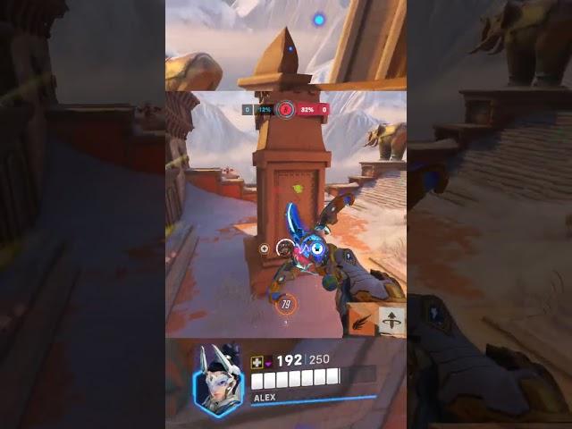 WHY DID I GO BACK FOR KIRIKO!?  #shorts #overwatch #mercy #overwatch2