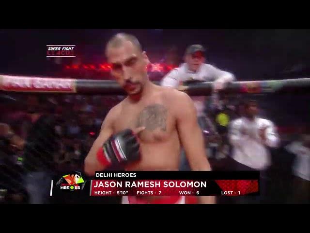 Super Fight League | Jason Ramesh Solomon vs Sandeep Yadav | SFL