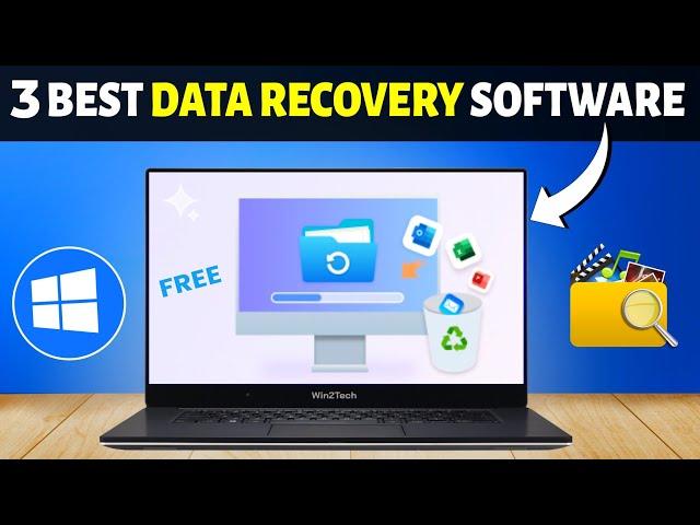 Top 3 Best FREE Data Recovery Software For PC (2024) | Recover Deleted Files From Windows PC