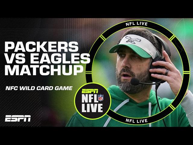 Keys to victory in the Packers-Eagles NFC Wild Card matchup  | NFL Live