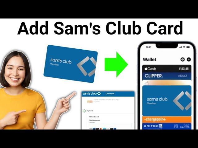 How To Add Sam's Club Card to IPhone Wallet ( 2024)