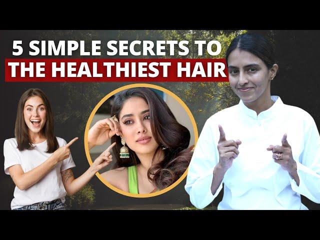 MOST EFFECTIVE | 5 Secret to HEALTHIEST HAIR | Home Remedies #shlloka