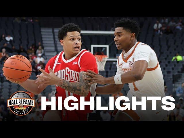 Ohio State vs. Texas: 2024 Hall of Fame Series men's basketball highlights