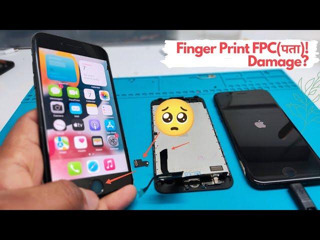 How to Repair Touch Id or Finger Print Sensor in IPhonewithout Folder Replacement !