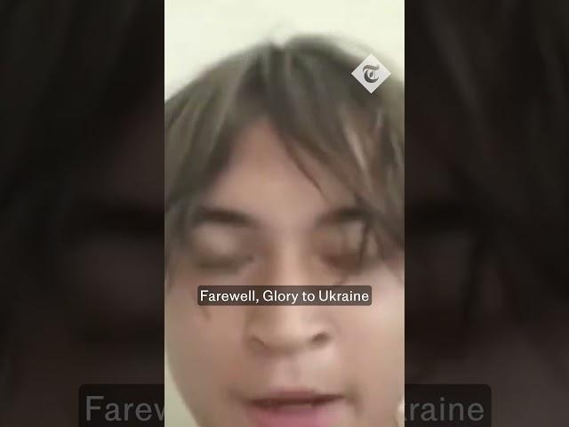 'Farewell, Glory to Ukraine' Last moments before Ukrainian teenagers are targeted by Russian forces