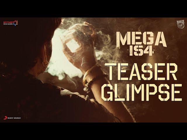 Mega154 Teaser Glimpse | Megastar Chiranjeevi | Ravi Teja | Shruti Haasan | Bobby | DSP