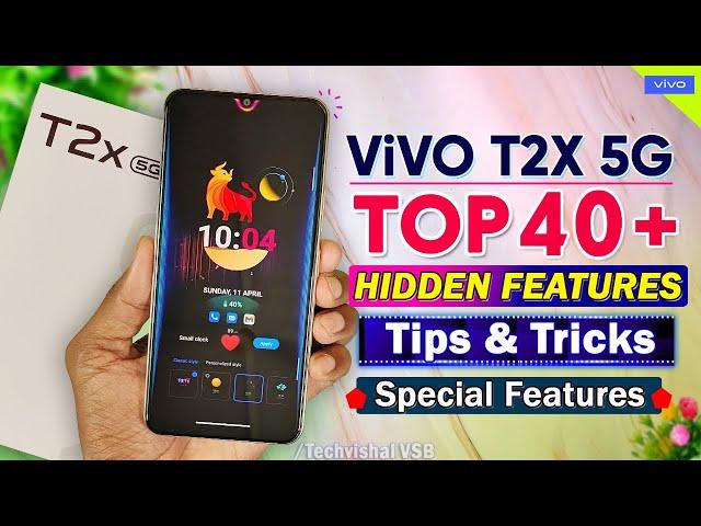 ViVO T2X 5g Tips and Tricks | ViVO T2X 5g Best 40+ Hidden Features Settings | Vivo T2x 5g Features