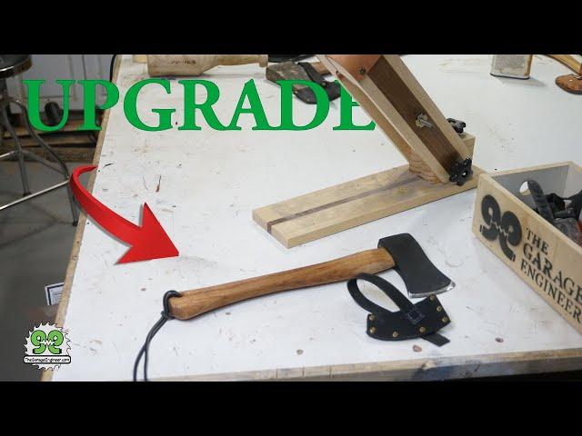 3 Upgrades to Improve the $15 Hatchet from Harbor Freight