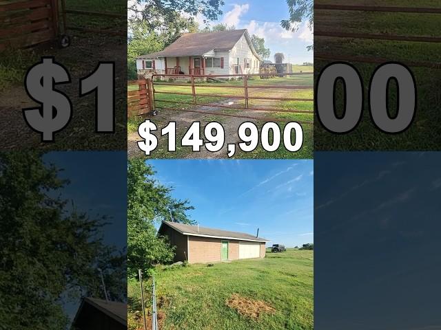 Historic Farm Home with Shop on 17 Acres $149,900 #countryestate #countryproperty #countrylife