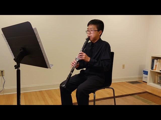 G. Pierne, Canzonetta. Op. 19, played by Luke Wang (14 years)